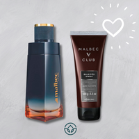 Malbec Flame EDT and Aftershave balm Set