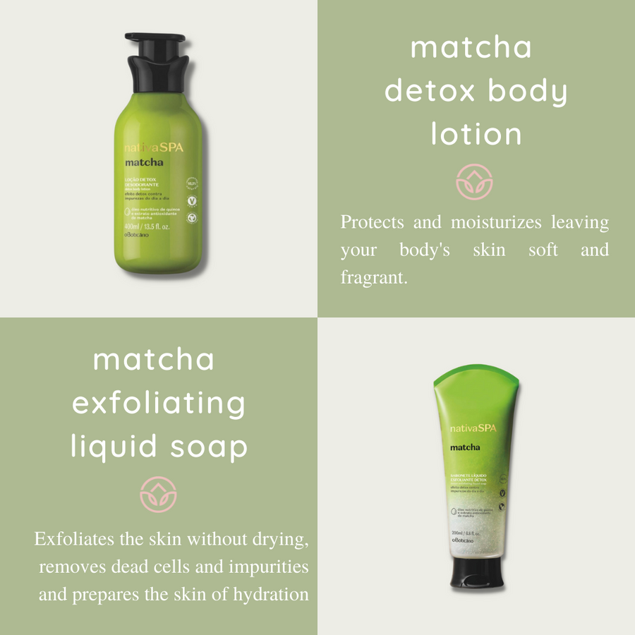 nativaSPA Matcha Body Care Set