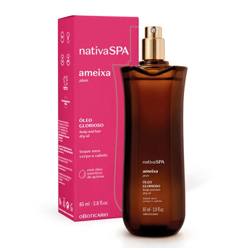 nativaSpa Body And Hair Dry Oil Plum 85ml