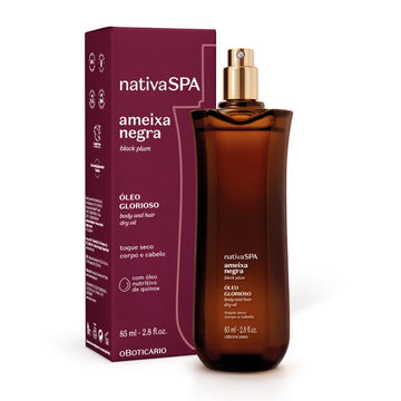 nativaSpa body & hair dry oil black plum 85ml