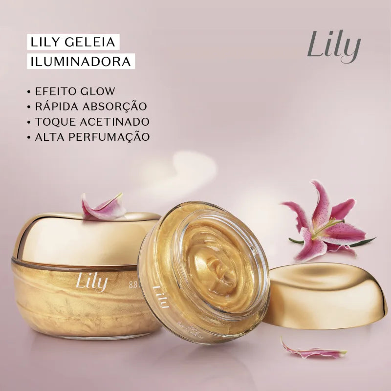 Lily Shimmering Moisturizing Cream 250g