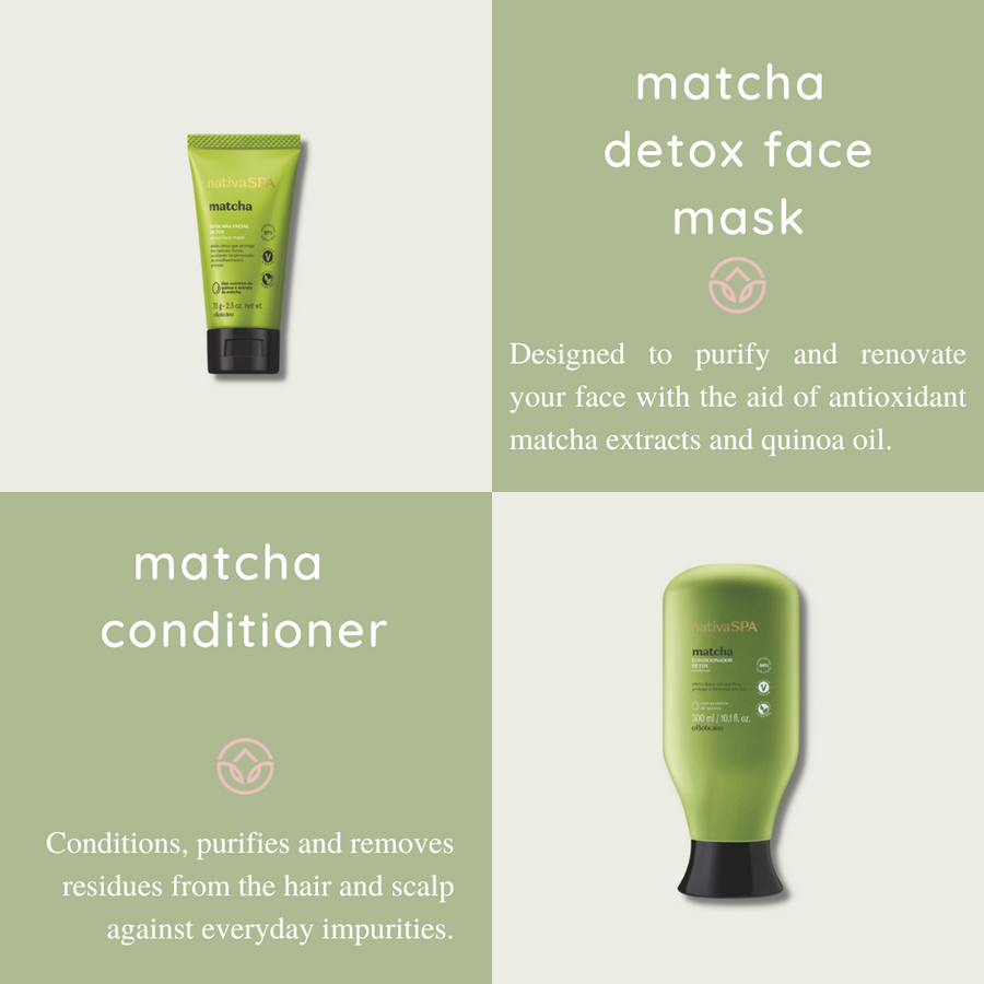 nativaSPA Matcha Full Body Set