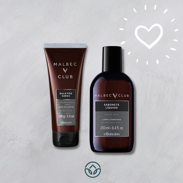 Malbec After Shave Balm and Body Soap Set