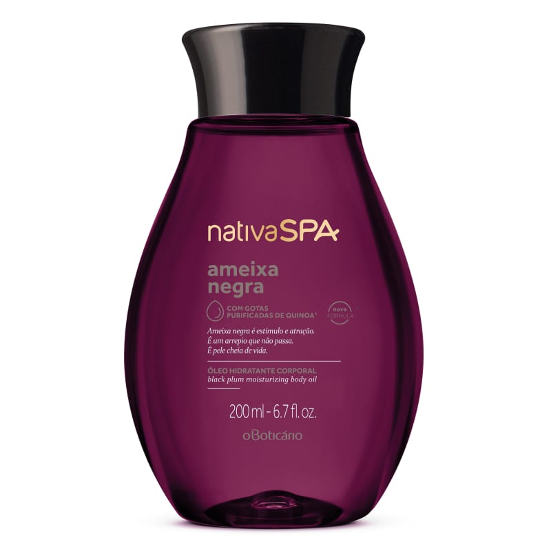 nativaSPA Black Plum Body Oil 200ml