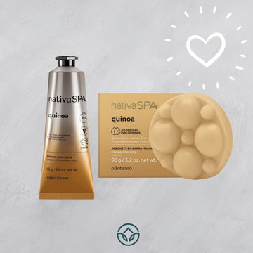 nativaSPA Quinoa hand cream & soap Kit