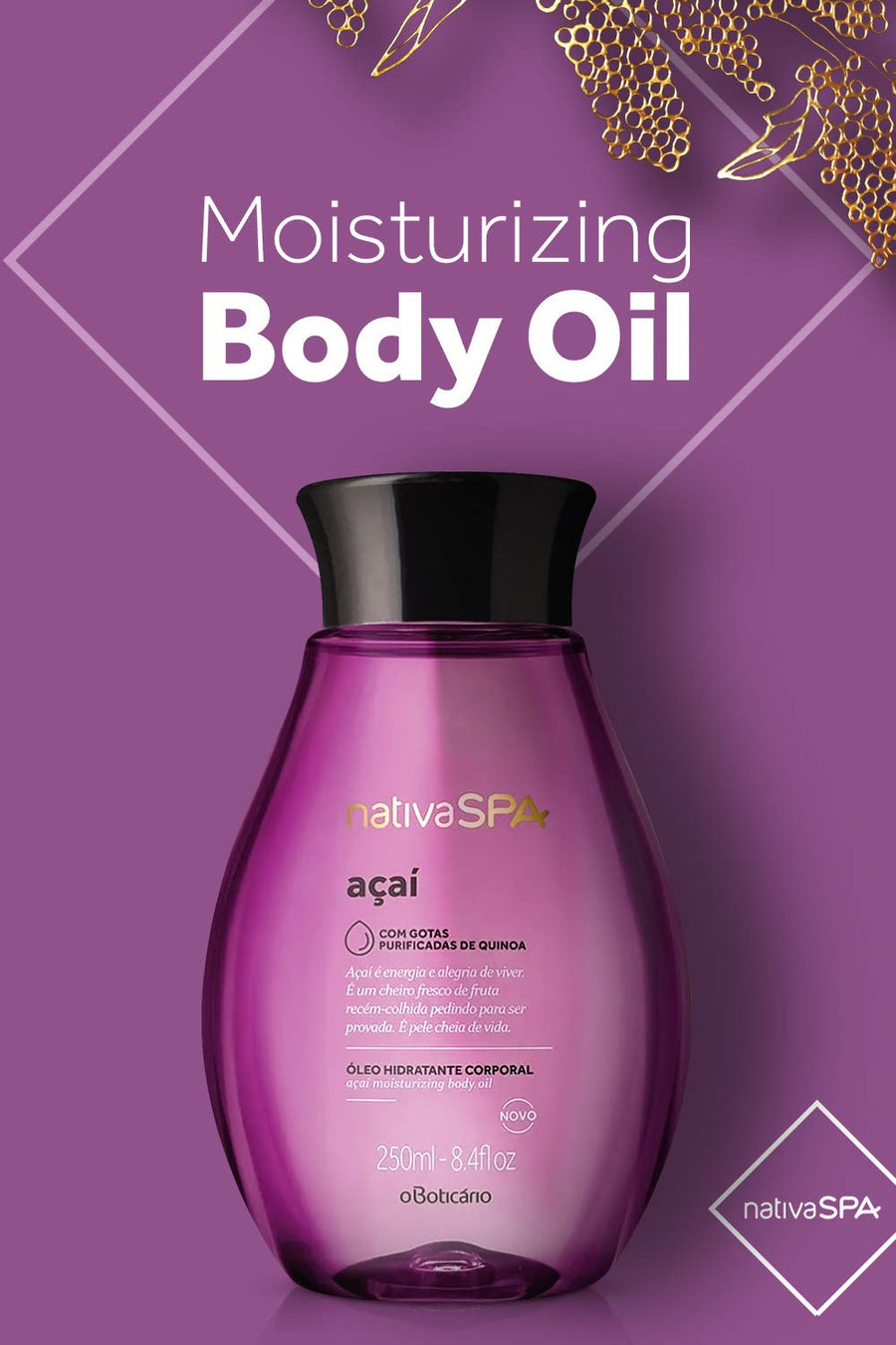 nativaSPA Açaí Body Oil 200ml