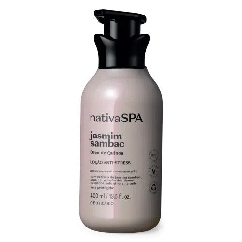 nativaSPA Jasmine Sambac Anti-Stress Body Moisturizing Lotion 400ml