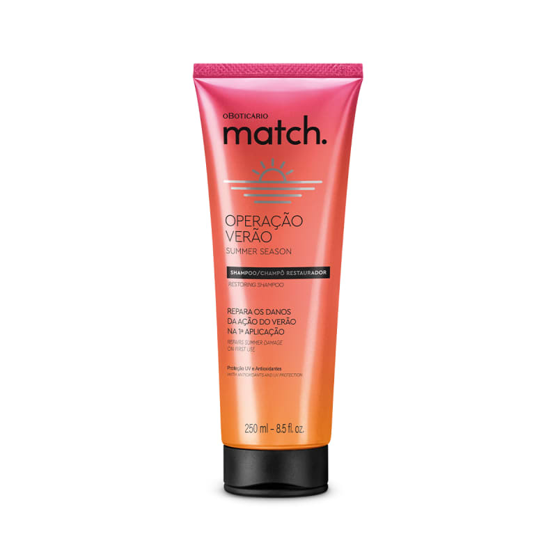 Match Summer Season Restoring Shampoo 250ml