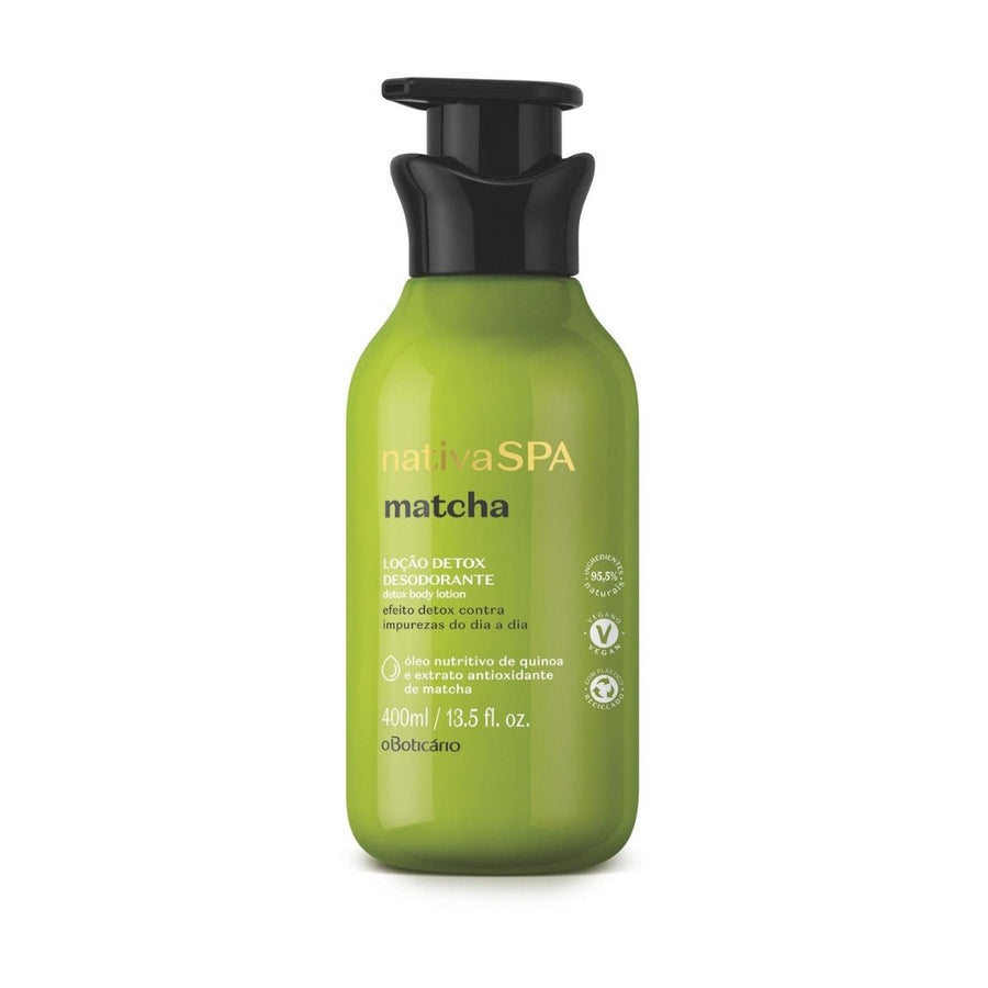 nativaSPA Matcha Detox Body Lotion 400ml