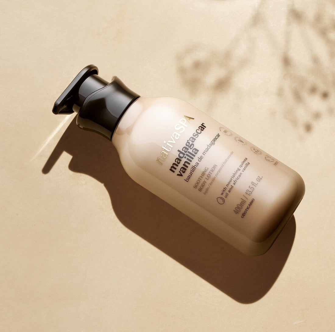 nativaSPA Madagascar Vanilla Moisturizing Body Lotion 400ml