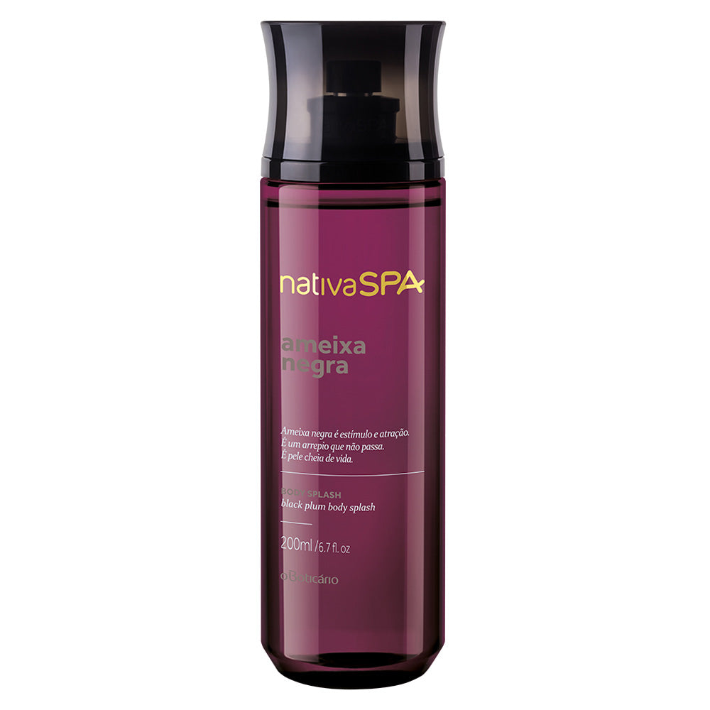 nativaSPA Black Plum Body Splash 200ml